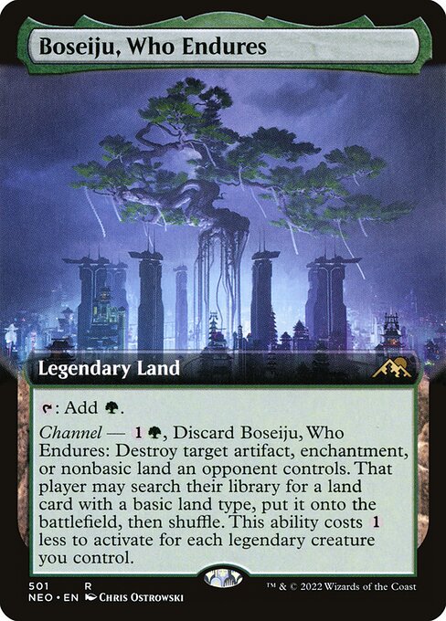 Boseiju, Who Endures [Extended Artwork Foil]