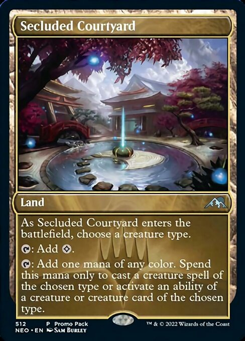 Secluded Courtyard [Promo Foil]