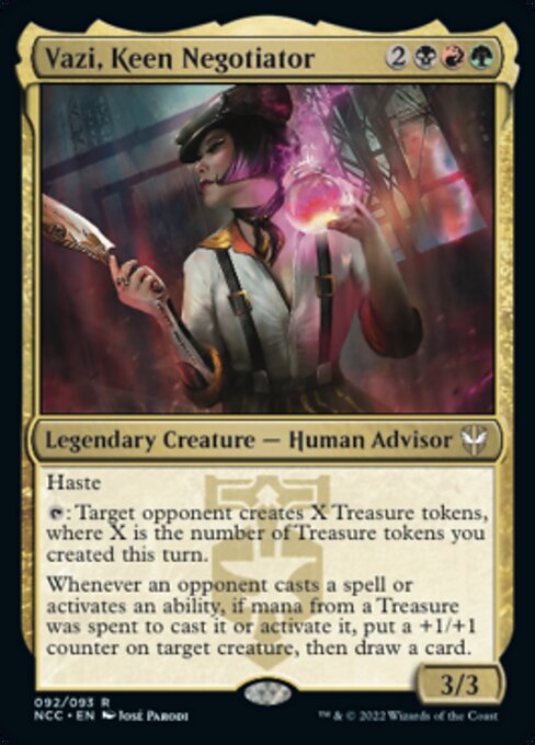 Vazi, Keen Negotiator [Foil]