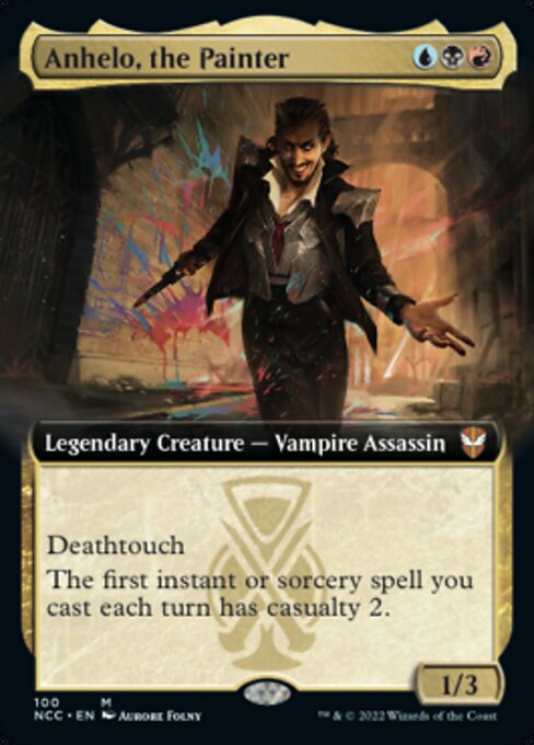 Anhelo, the Painter [Extended Artwork Foil]