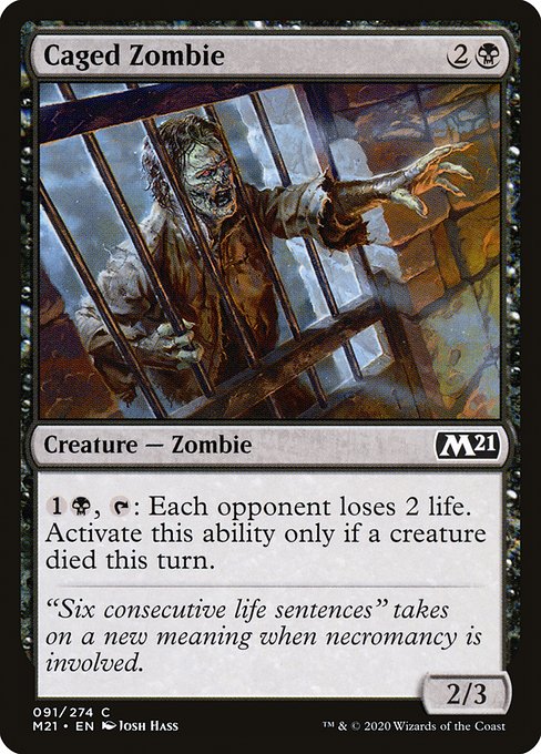 Caged Zombie [Foil]