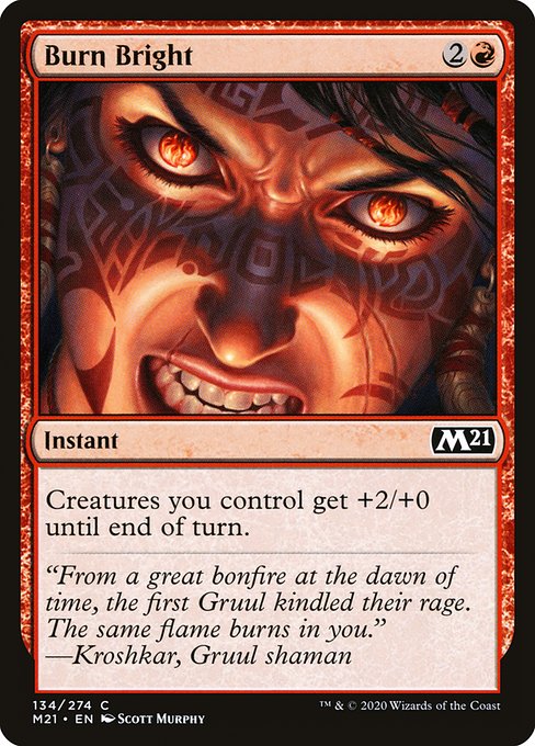 Burn Bright [Foil]