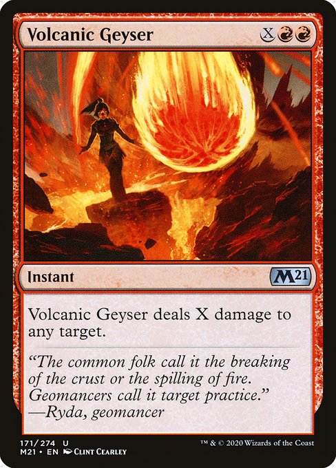 Volcanic Geyser [Foil]