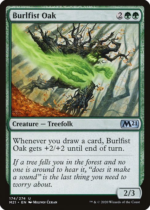 Burlfist Oak [Foil]
