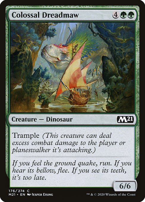Colossal Dreadmaw [Foil]