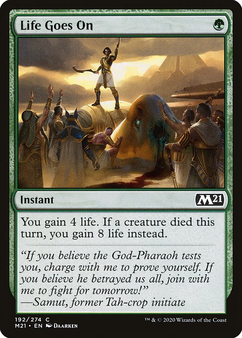 Life Goes On [Foil]