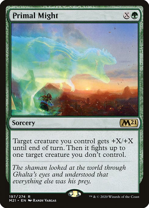 Primal Might [Foil]