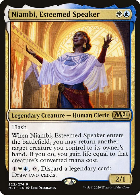 Niambi, Esteemed Speaker [Foil]