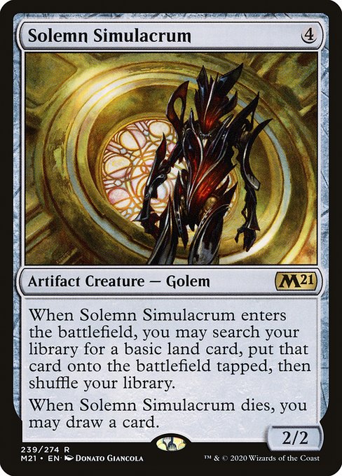 Solemn Simulacrum [Foil]
