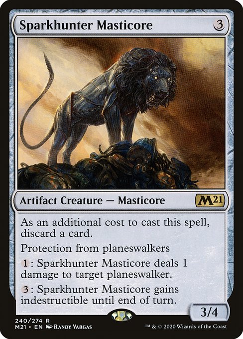 Sparkhunter Masticore [Foil]