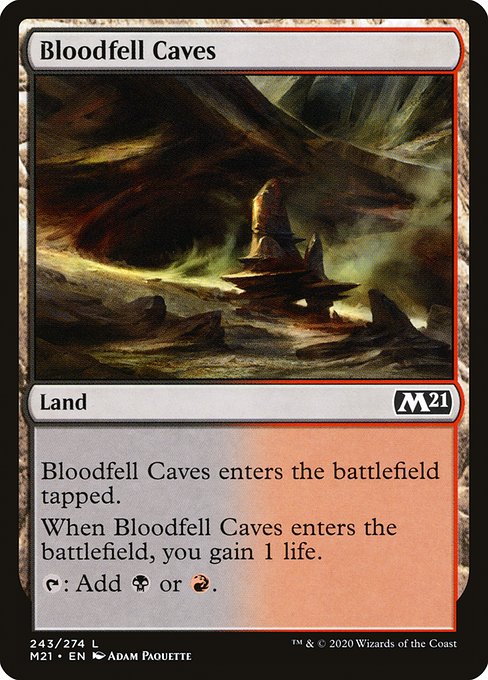 Bloodfell Caves [Foil]