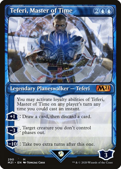 Teferi, Master of Time [Showcase Foil]