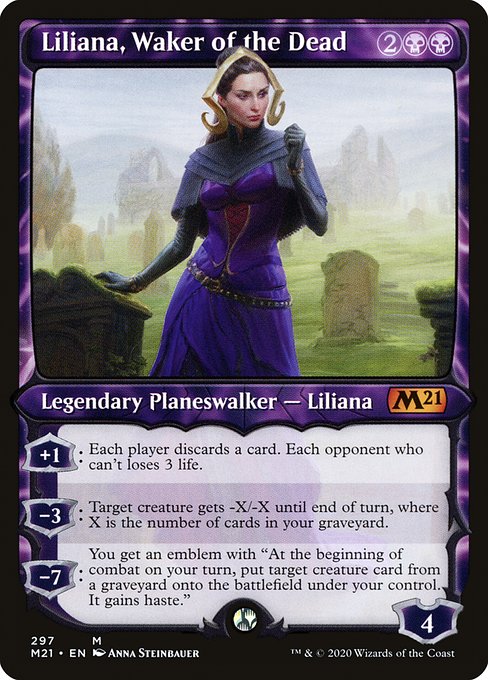 Liliana, Waker of the Dead [Showcase Foil]