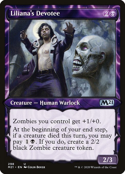 Liliana's Devotee [Showcase Foil]