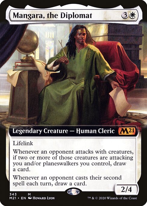 Mangara, the Diplomat [Extended Artwork Foil]