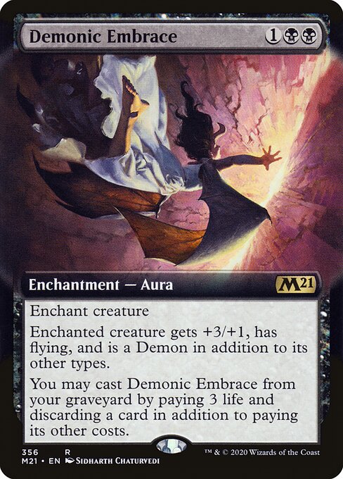 Demonic Embrace [Extended Artwork Foil]