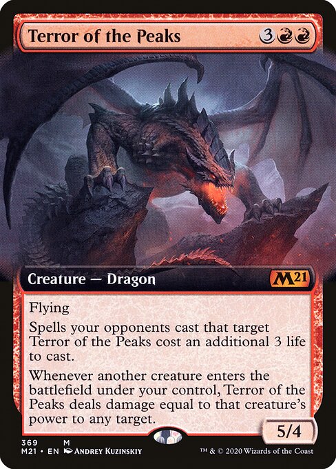 Terror of the Peaks [Extended Artwork Foil]