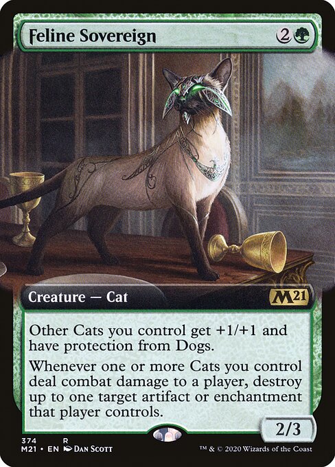 Feline Sovereign [Extended Artwork Foil]