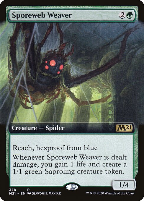 Sporeweb Weaver [Extended Artwork Foil]