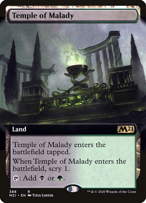 Temple of Malady [Extended Artwork Foil]