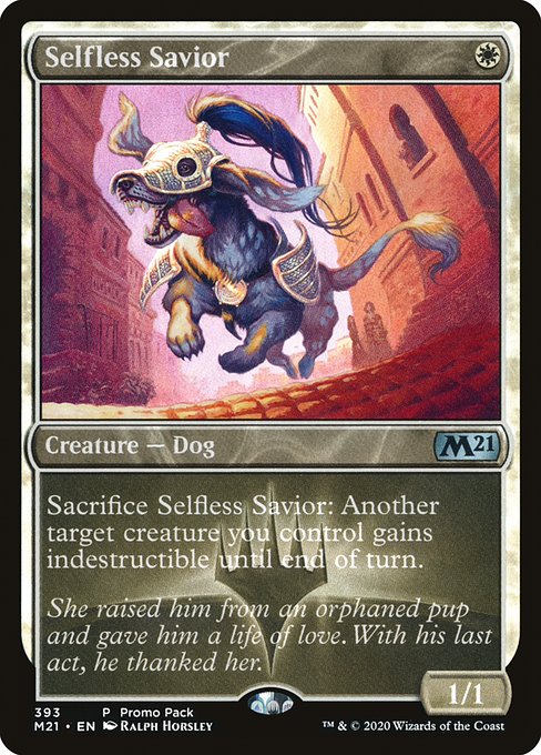 Selfless Savior [Promo Foil]