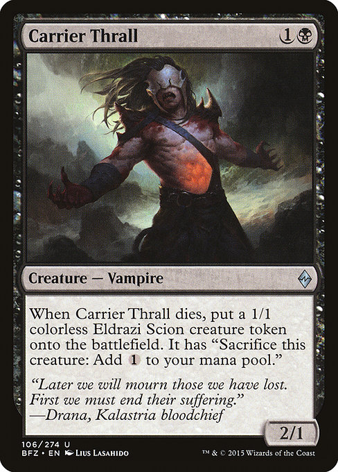 Carrier Thrall [Foil]
