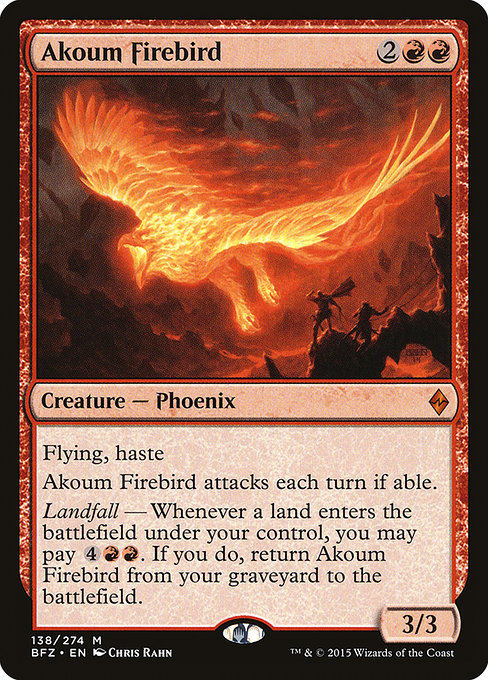 Akoum Firebird [Foil]
