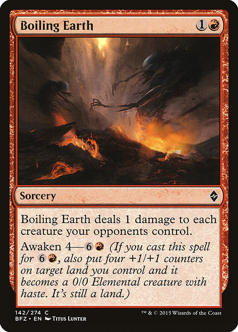 Boiling Earth [Foil]