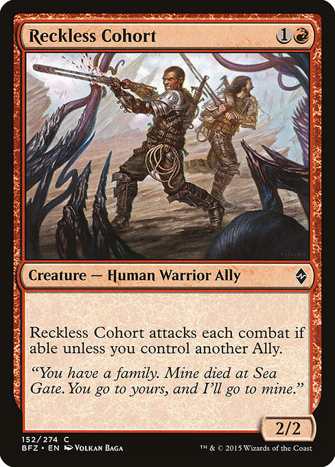 Reckless Cohort [Foil]
