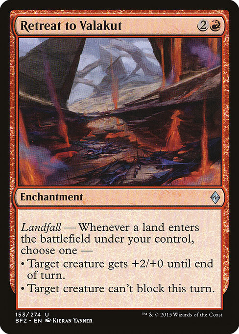 Retreat to Valakut [Foil]