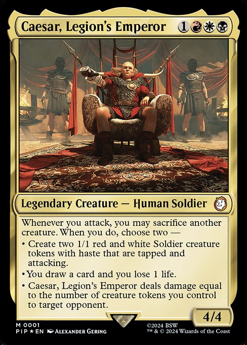 Caesar, Legion's Emperor [Foil]