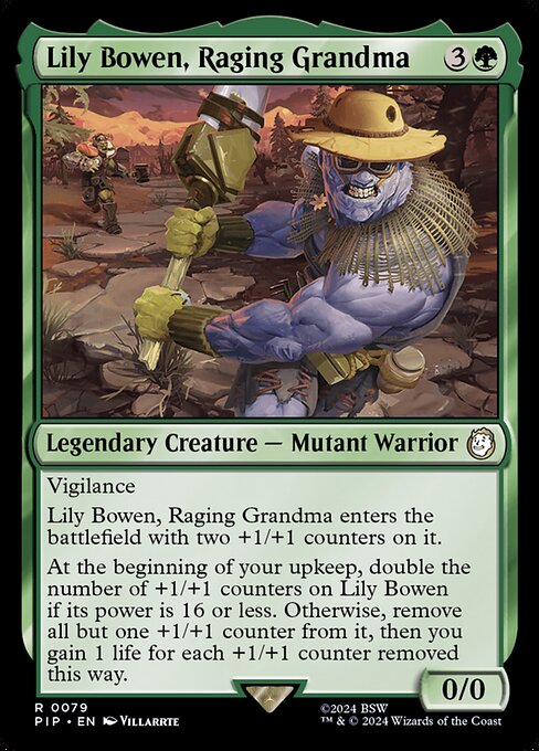 Lily Bowen, Raging Grandma [Foil]