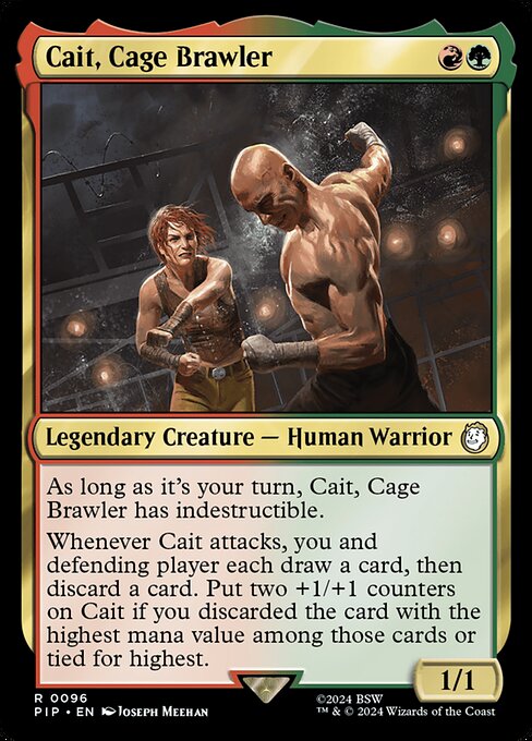 Cait, Cage Brawler [Foil]