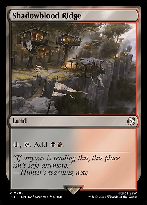 Shadowblood Ridge [Foil]