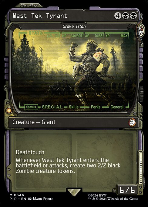 West Tek Tyrant (Grave Titan) [Showcase]