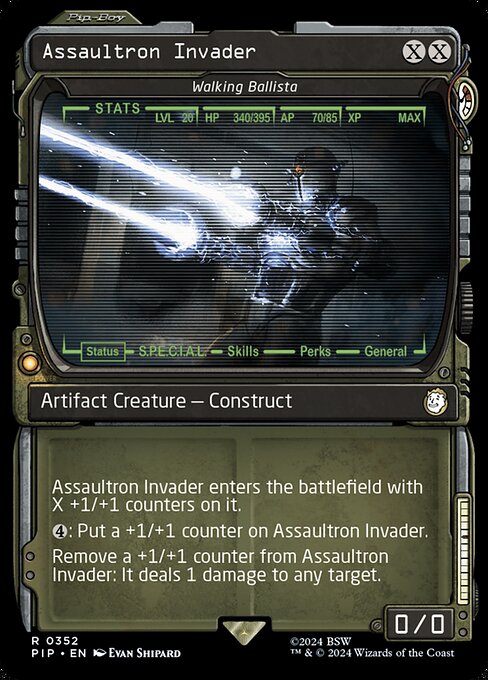 Assaultron Invader (Walking Ballista) [Showcase]