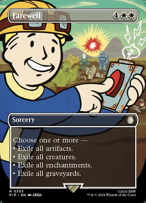 Farewell [Borderless Foil]