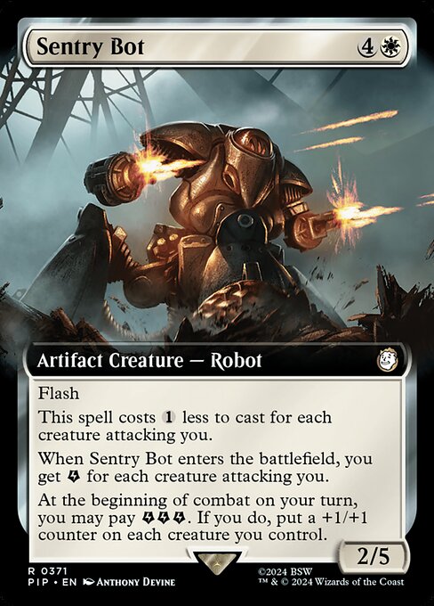 Sentry Bot [Extended Artwork Foil]