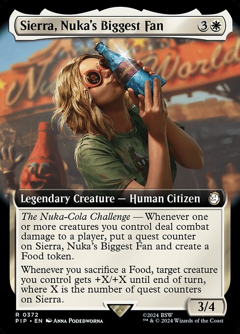 Sierra, Nuka's Biggest Fan [Extended Artwork Foil]