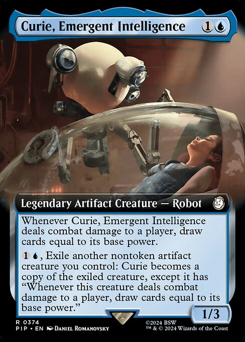 Curie, Emergent Intelligence [Extended Artwork]