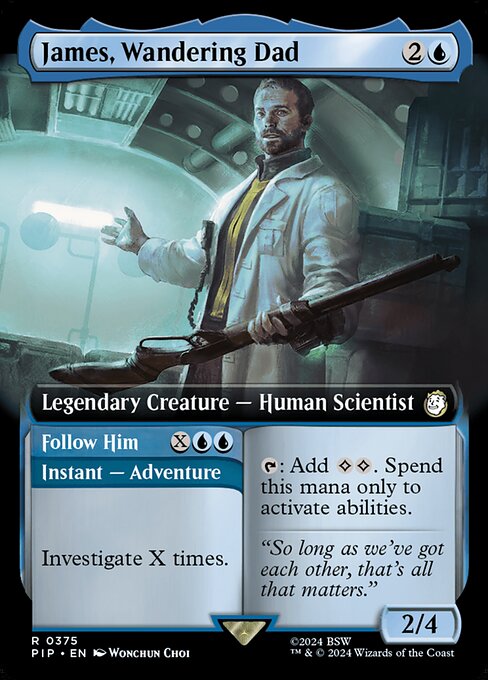 James, Wandering Dad // Follow Him [Extended Artwork Foil]