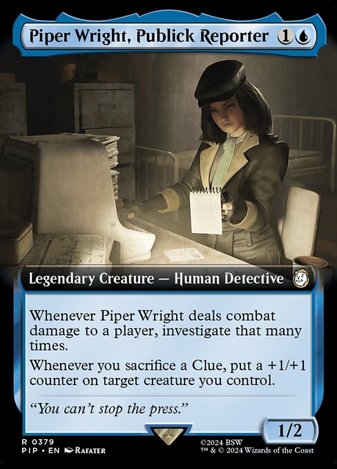 Piper Wright, Publick Reporter [Extended Artwork]