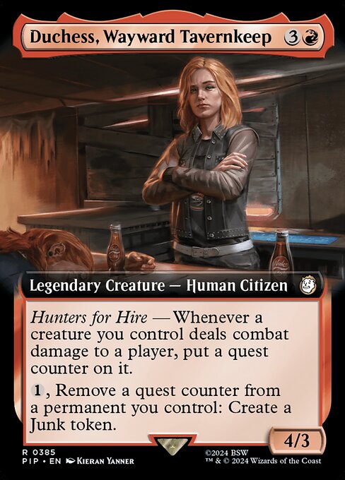 Duchess, Wayward Tavernkeep [Extended Artwork]