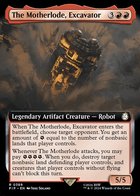 The Motherlode, Excavator [Extended Artwork]