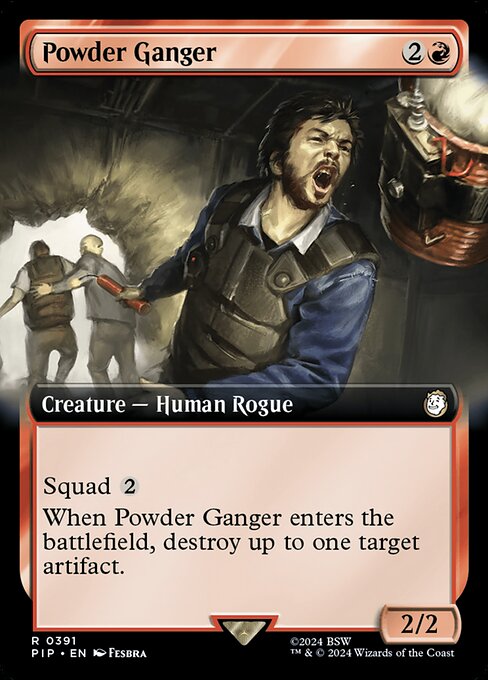 Powder Ganger [Extended Artwork Foil]