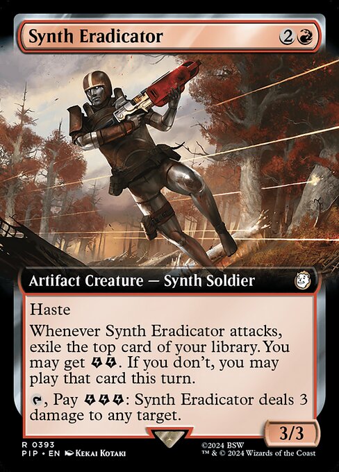 Synth Eradicator [Extended Artwork Foil]