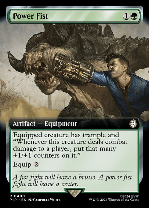 Power Fist [Extended Artwork Foil]