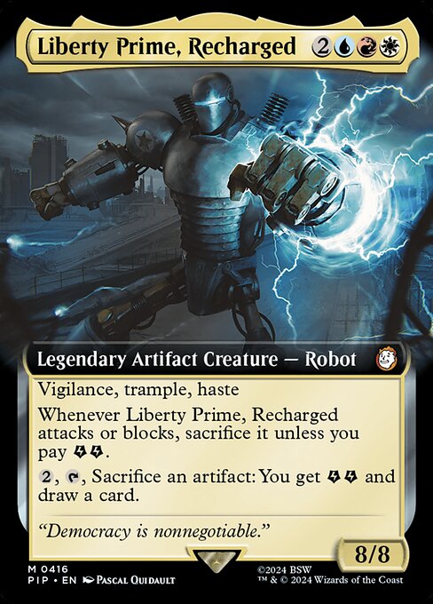 Liberty Prime, Recharged [Extended Artwork]