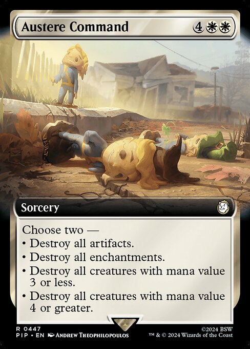 Austere Command [Extended Artwork Foil]