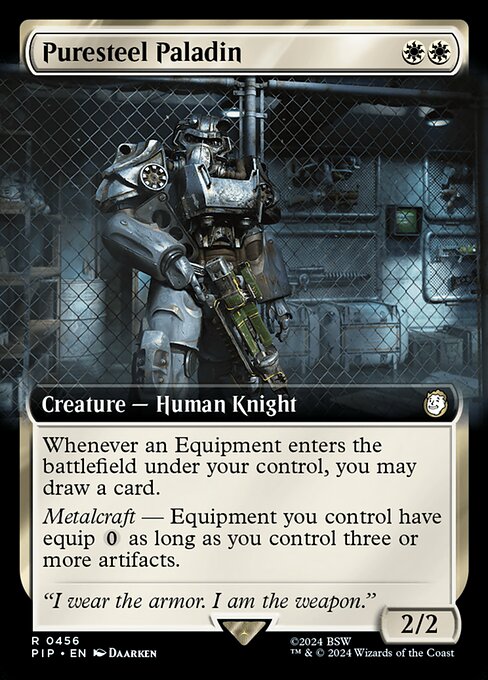 Puresteel Paladin [Extended Artwork]